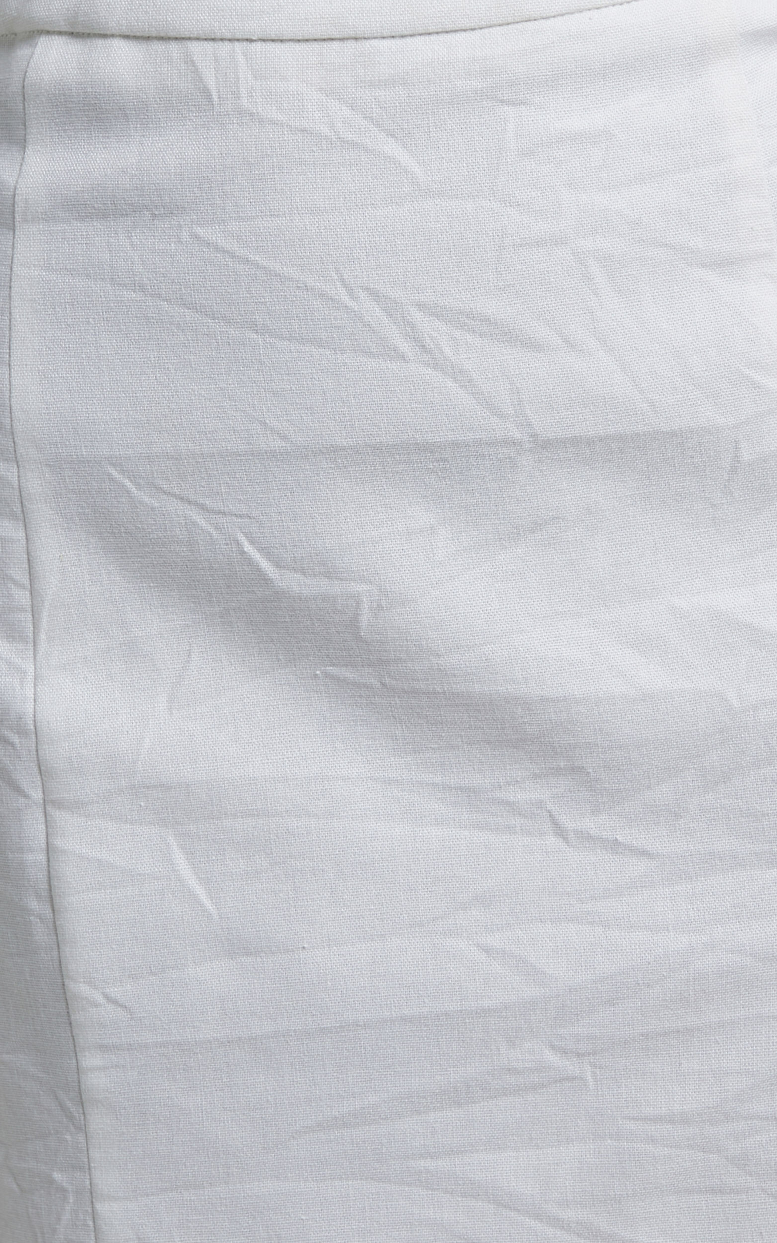 White linen 2025 skirt 9mm