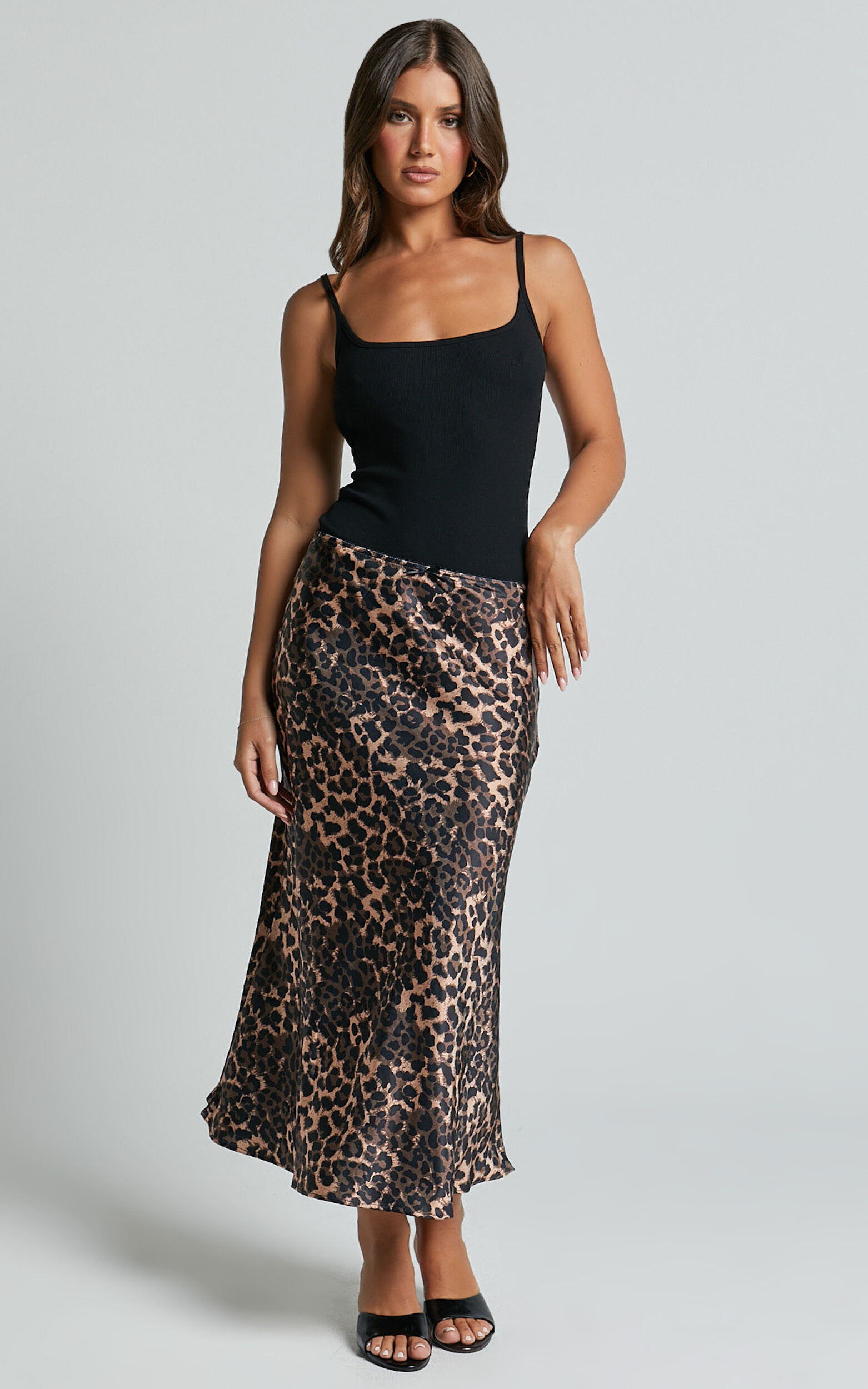 Leopard maxi skirt queen outlet