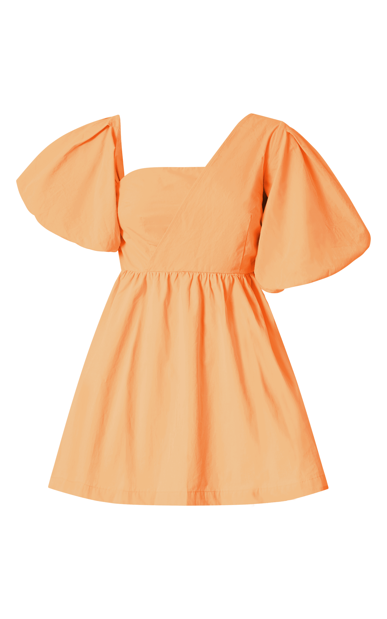 Chloé asymmetric-neck maxi dress - Orange