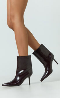 Billini - Vesta Boots in Merlot Shine