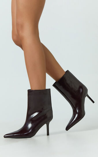 Billini - Vesta Boots in Merlot Shine