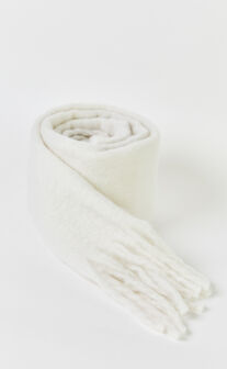 Ramira Scarf - Heavy Weight Scarf in Cream