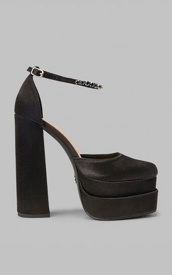 Novo - Zaguar Heels in Black