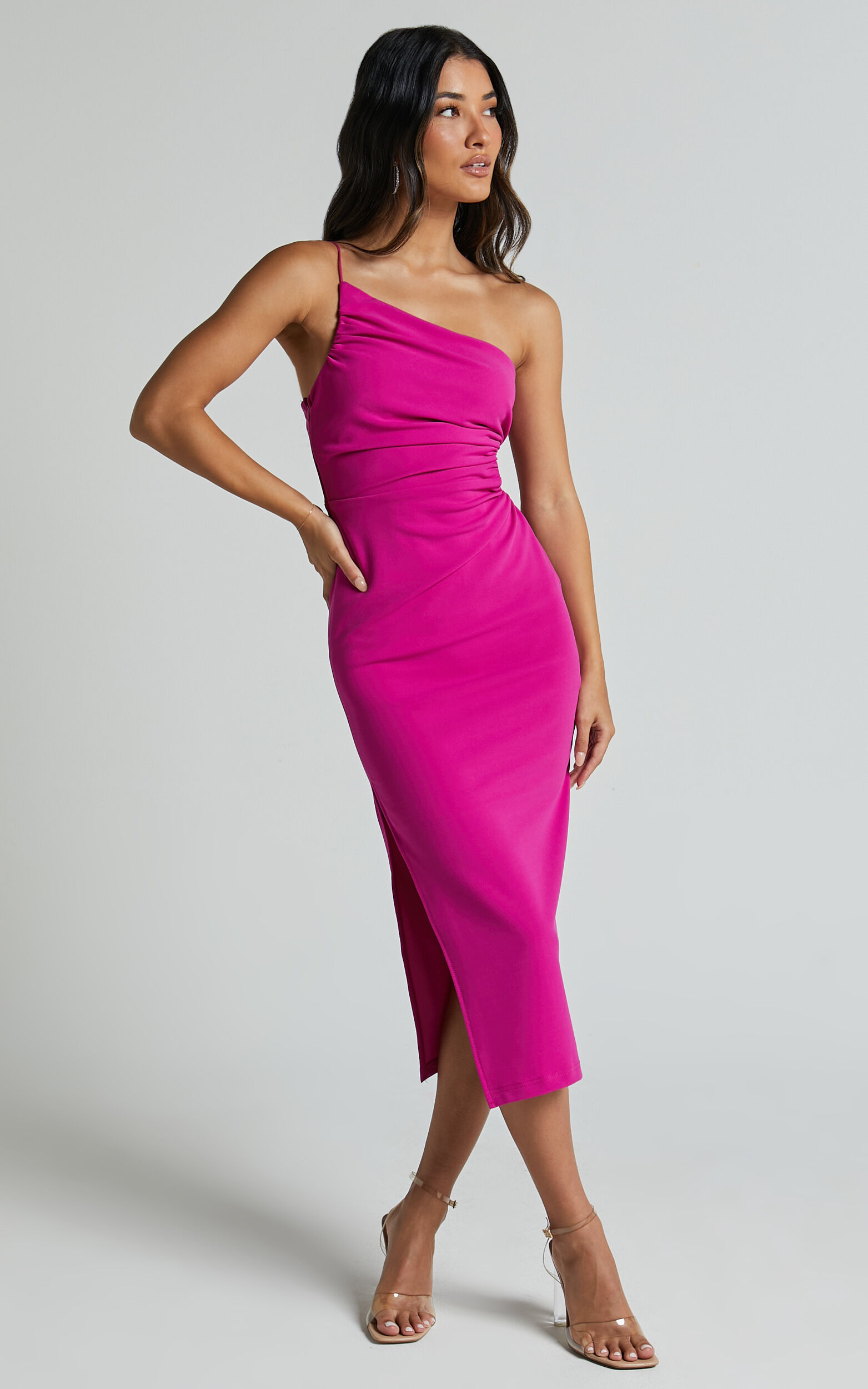 Fuschia bodycon dress online