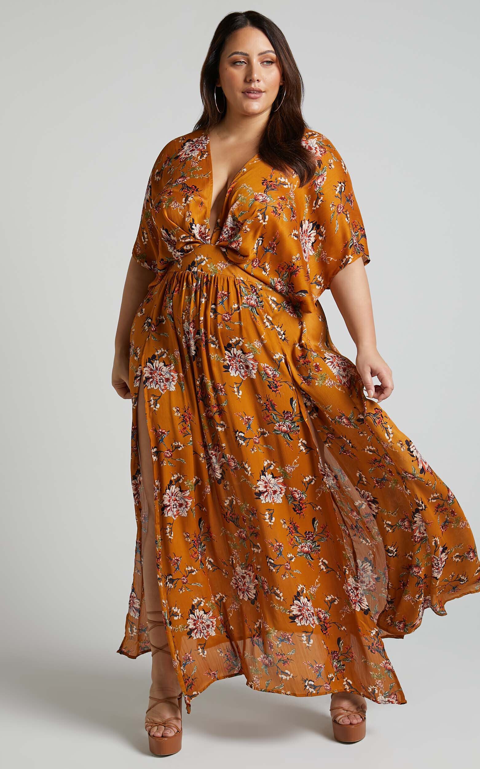 Showpo sales mustard dress