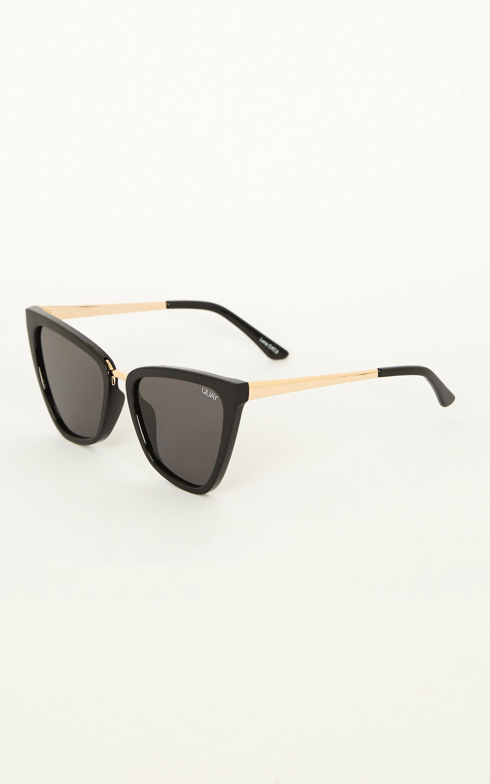 Quay Reina Sunglasses In Black Showpo USA