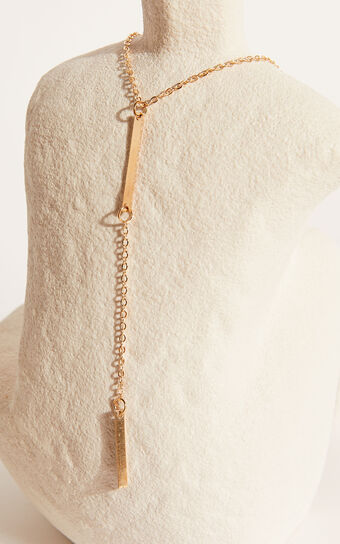 Be With Me Necklace in Gold