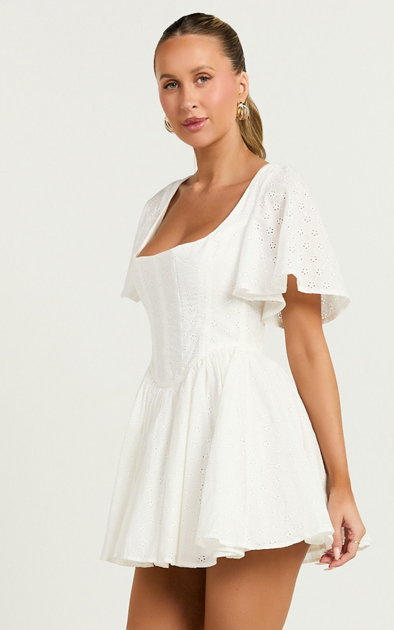 ★RECTO★ GATHERED DETAIL MINI DRESS EDIKTED Gaia Gathered Mini Dress - RED | Tillys