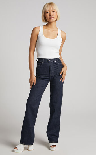 Dr Denim - Moxy Straight Jean in Pyke Blue Rinse