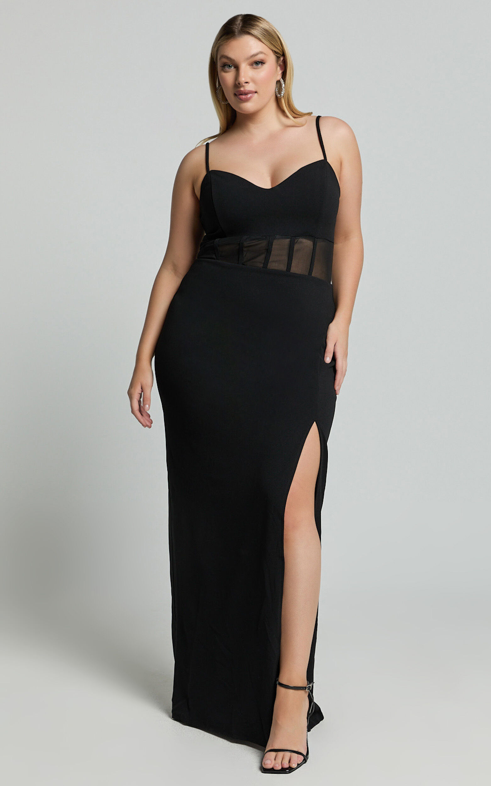 Showpo carmen maxi dress cheap