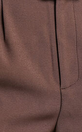 Lorcan Pants - High Waisted Tailored Pants in Chocolate | Showpo USA