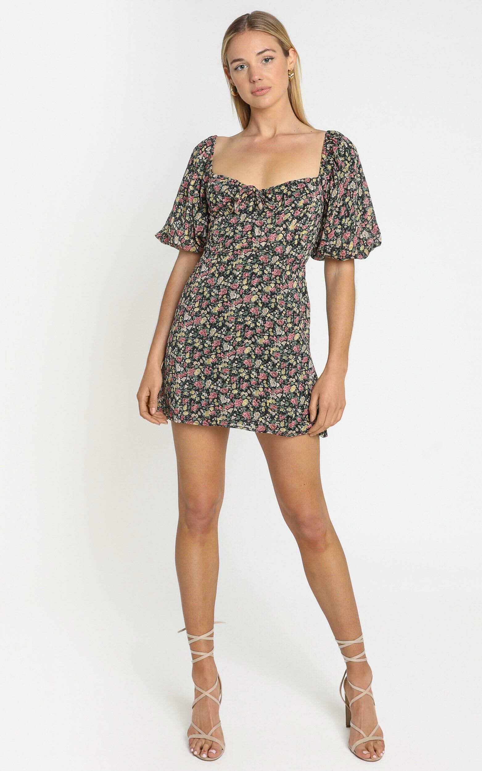 Lulu Rose Nadia Dress in Floral Showpo