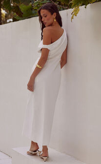 Runaway The Label - Jaspin Midi Dress in White