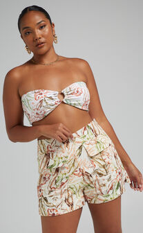 Charlie Holiday - Island Short in HIBISCUS