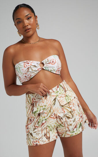 Charlie Holiday - Island Short in HIBISCUS