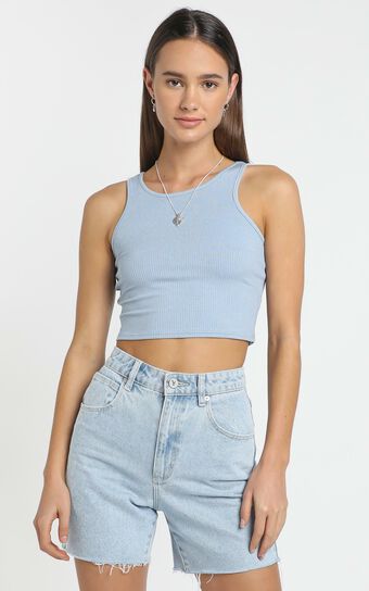 Dona Top in Blue