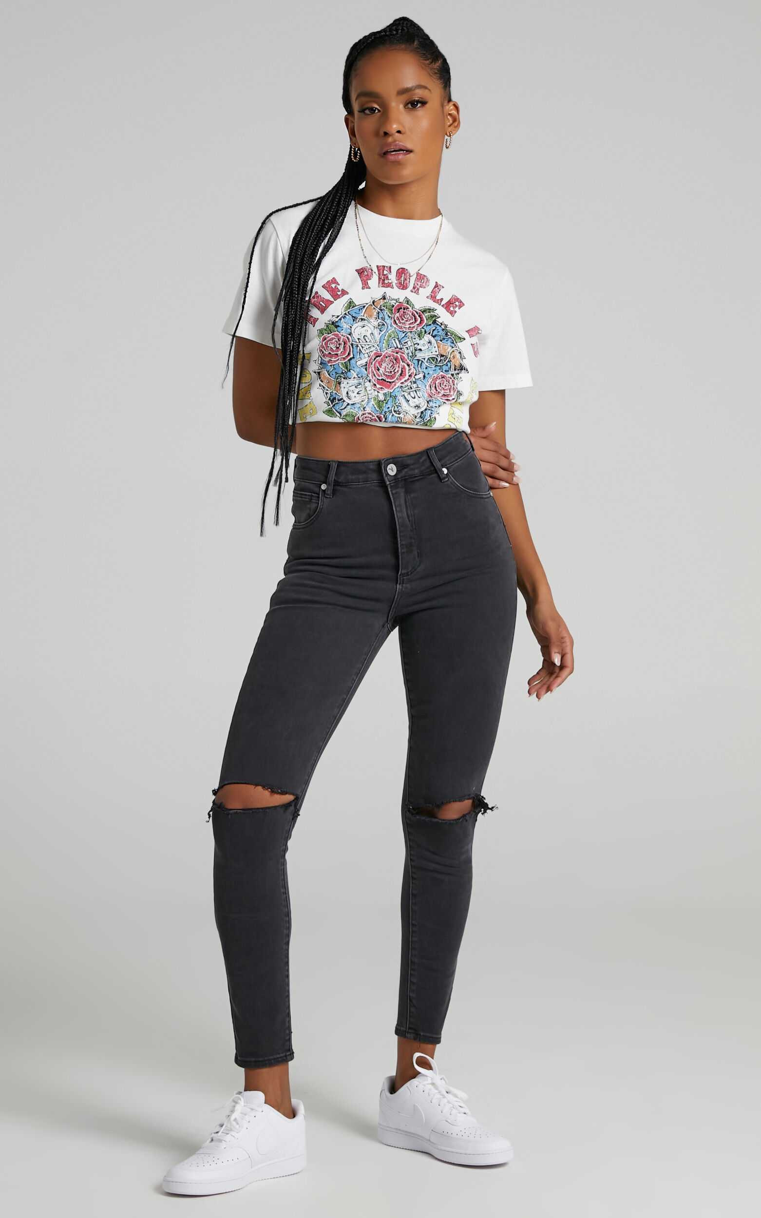 Abrand deals ripped jeans