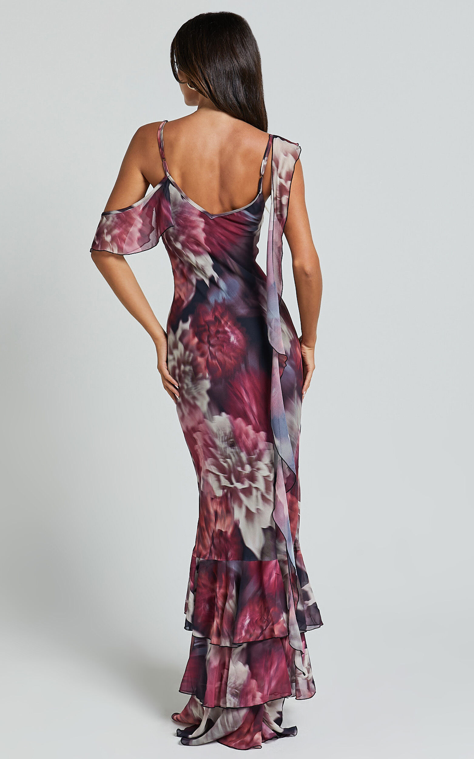 Showpo floral maxi dress 2025