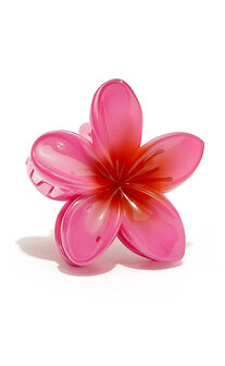 Olga Hair Clip - Flower Claw Clip in Pink