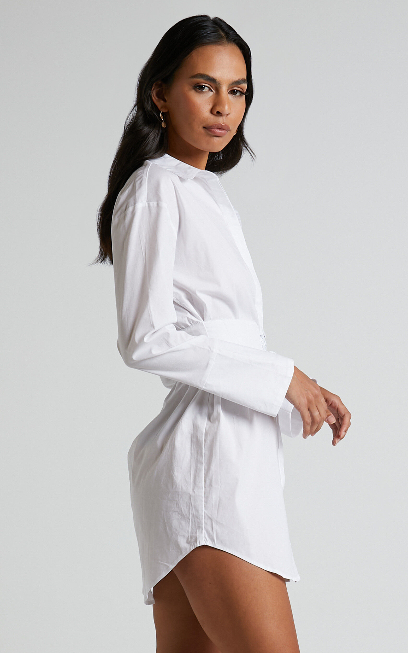 White corset top dress on sale
