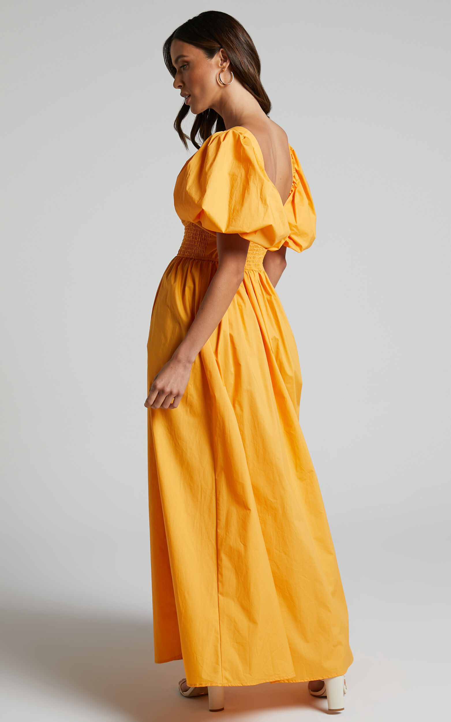 Waisted sales midi dress