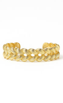 Zara Twist Cuff in Gold