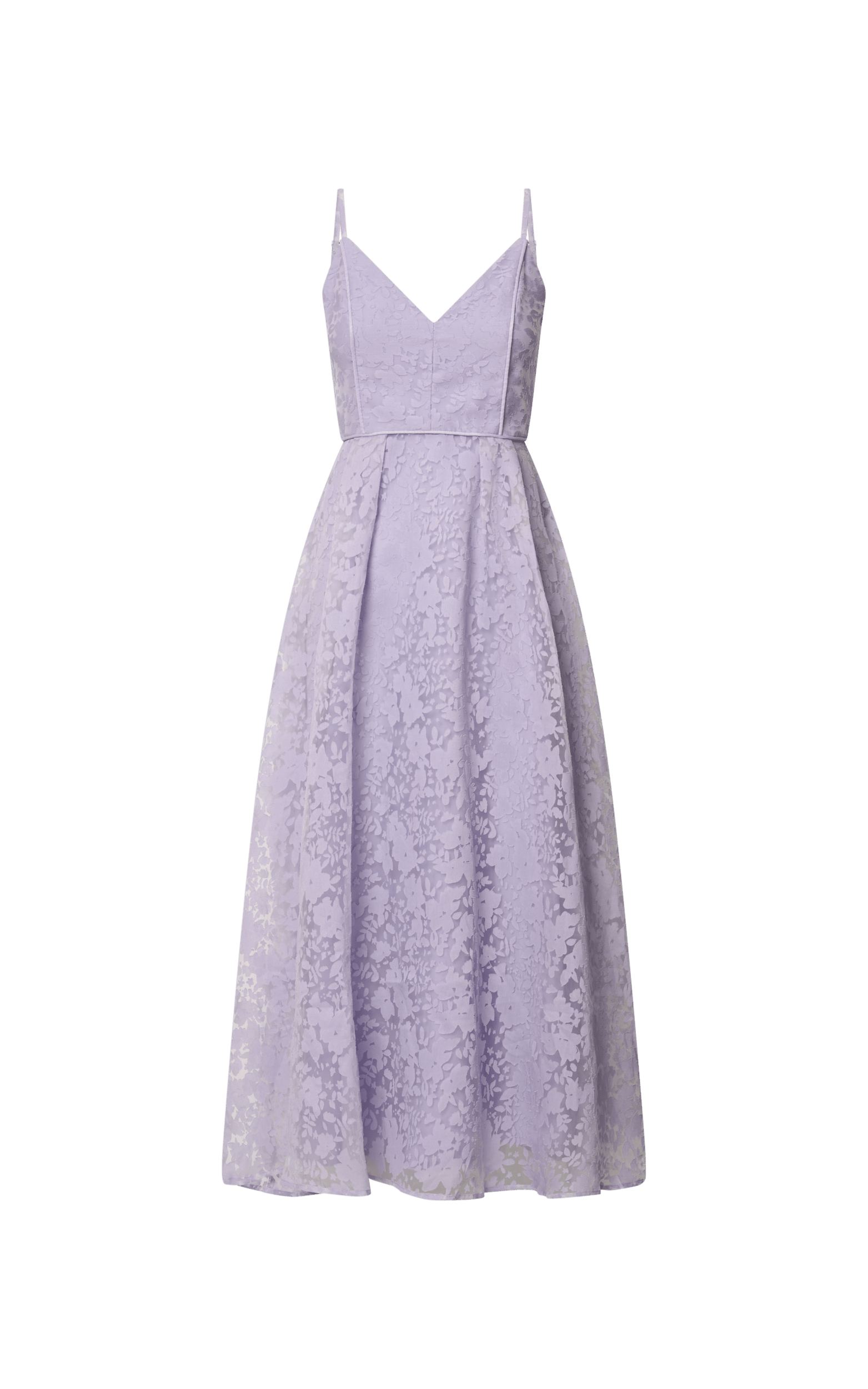 Lilac fit and flare dress 2025