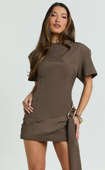Lioness - Martini Dress in Chestnut