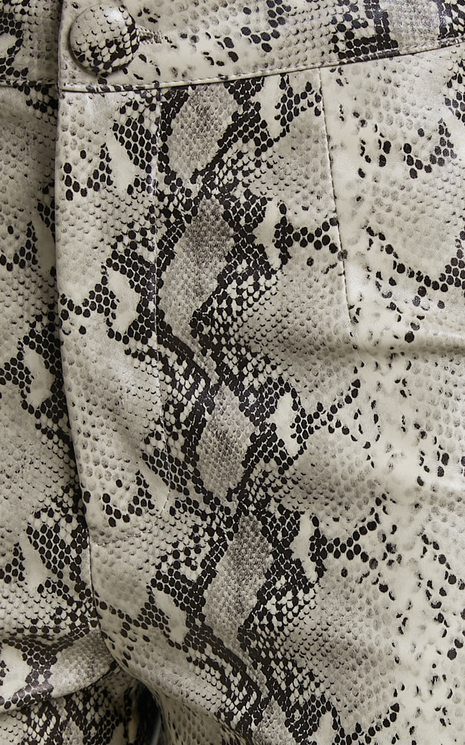 Faux leather snake print pants on sale