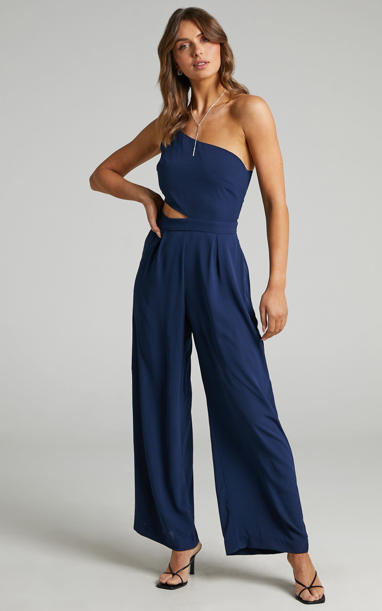 Beautiful Darkness Jumpsuit in Navy