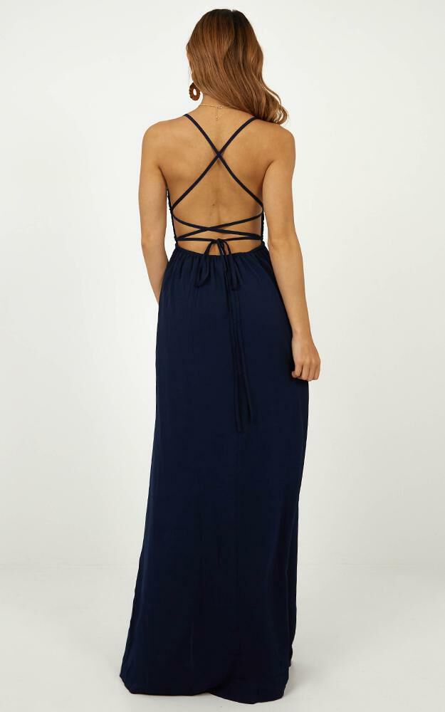 Running Free Maxi Dress In Mavy Showpo USA