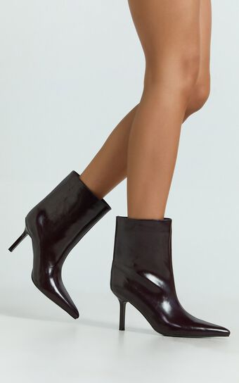 Billini - Vesta Boots in Merlot Shine