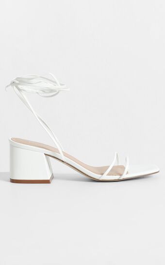 Therapy - Juniper Heels in White
