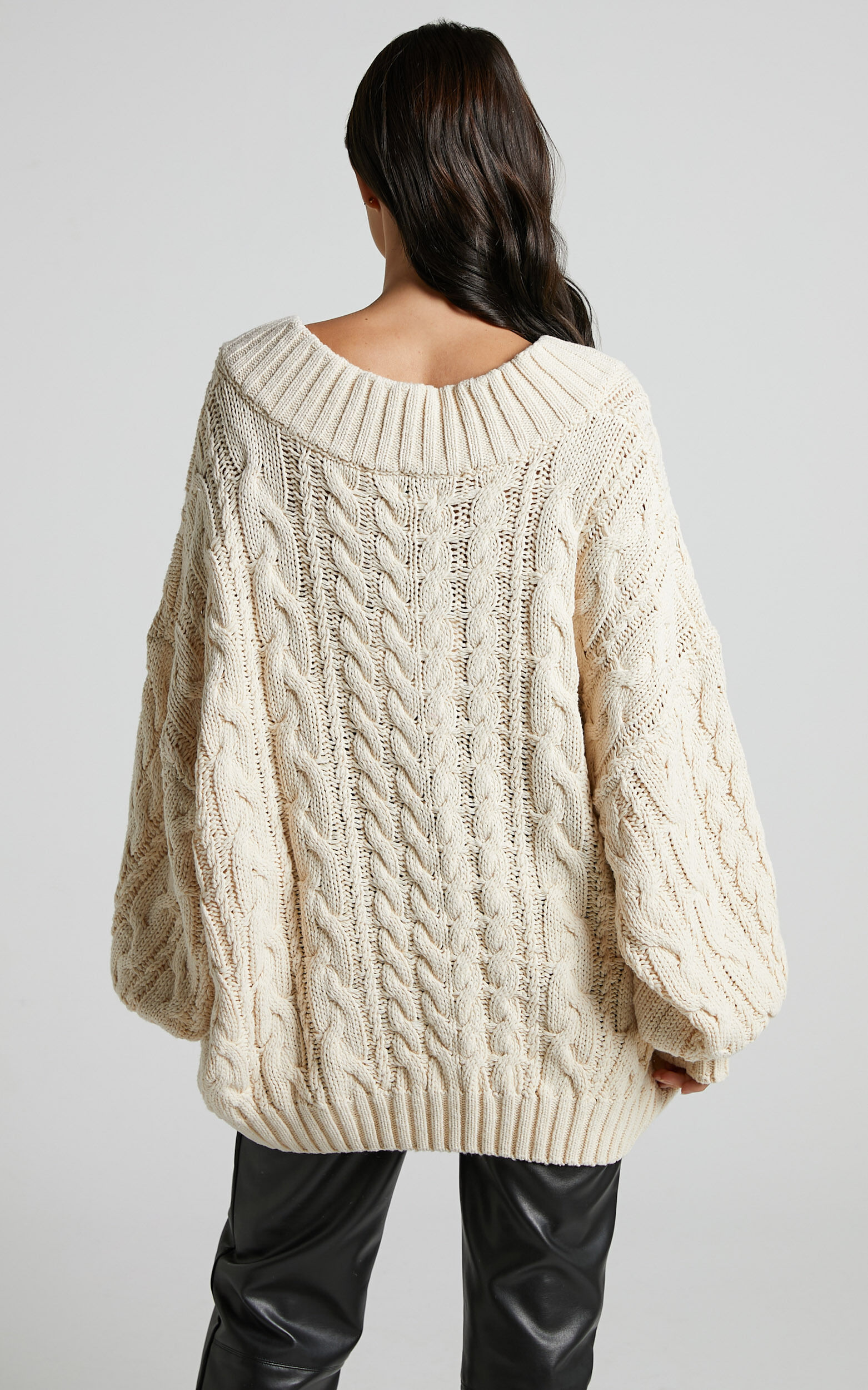Cream jumper clearance