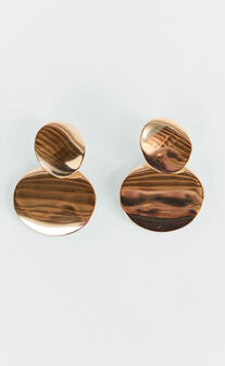 Aria Drop Earrings in Gold