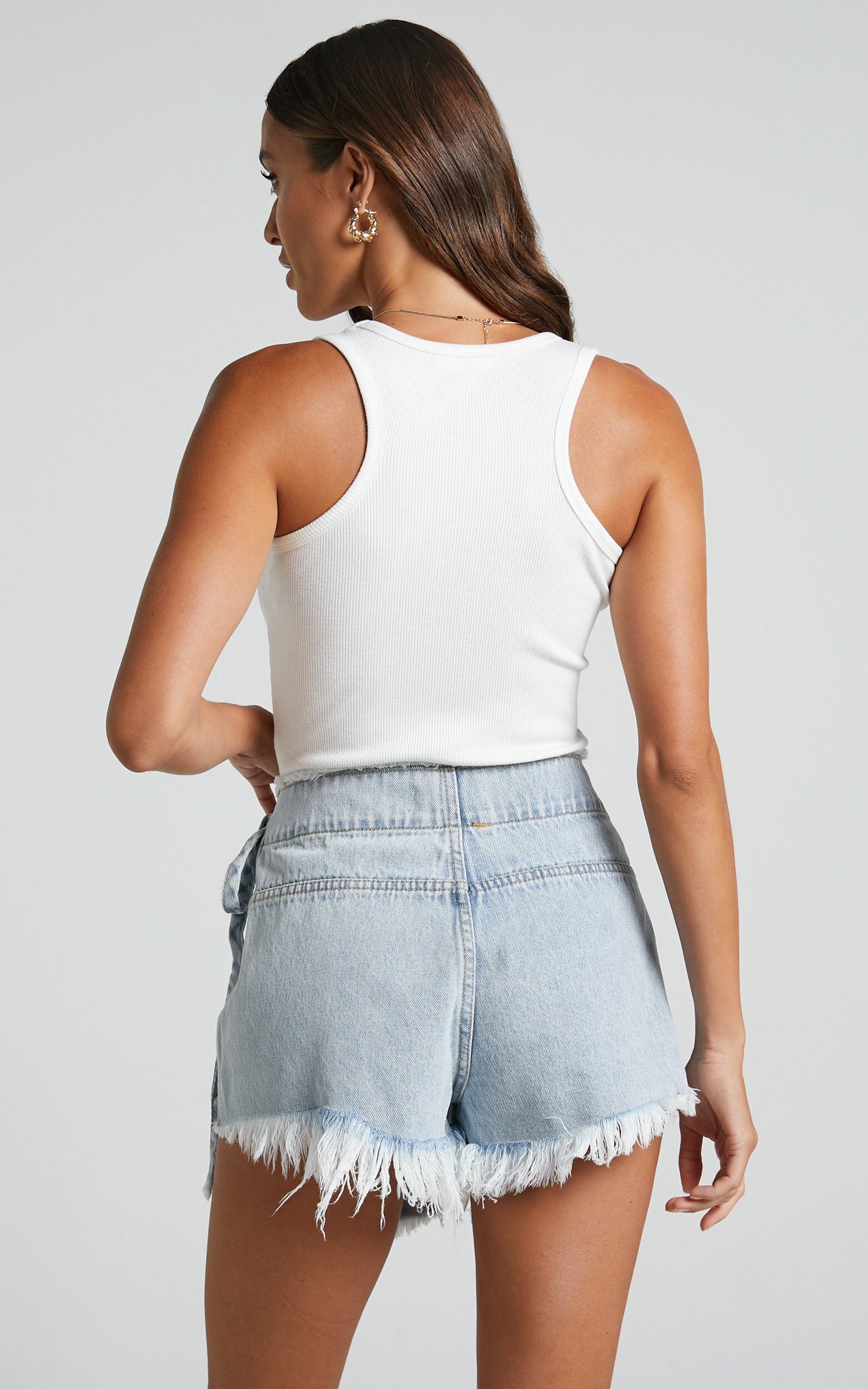 White denim skirt deals jay jays