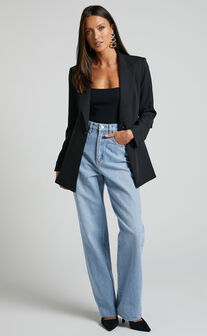 Hermie Pants - High Waisted Cropped Tailored Pants in Pink