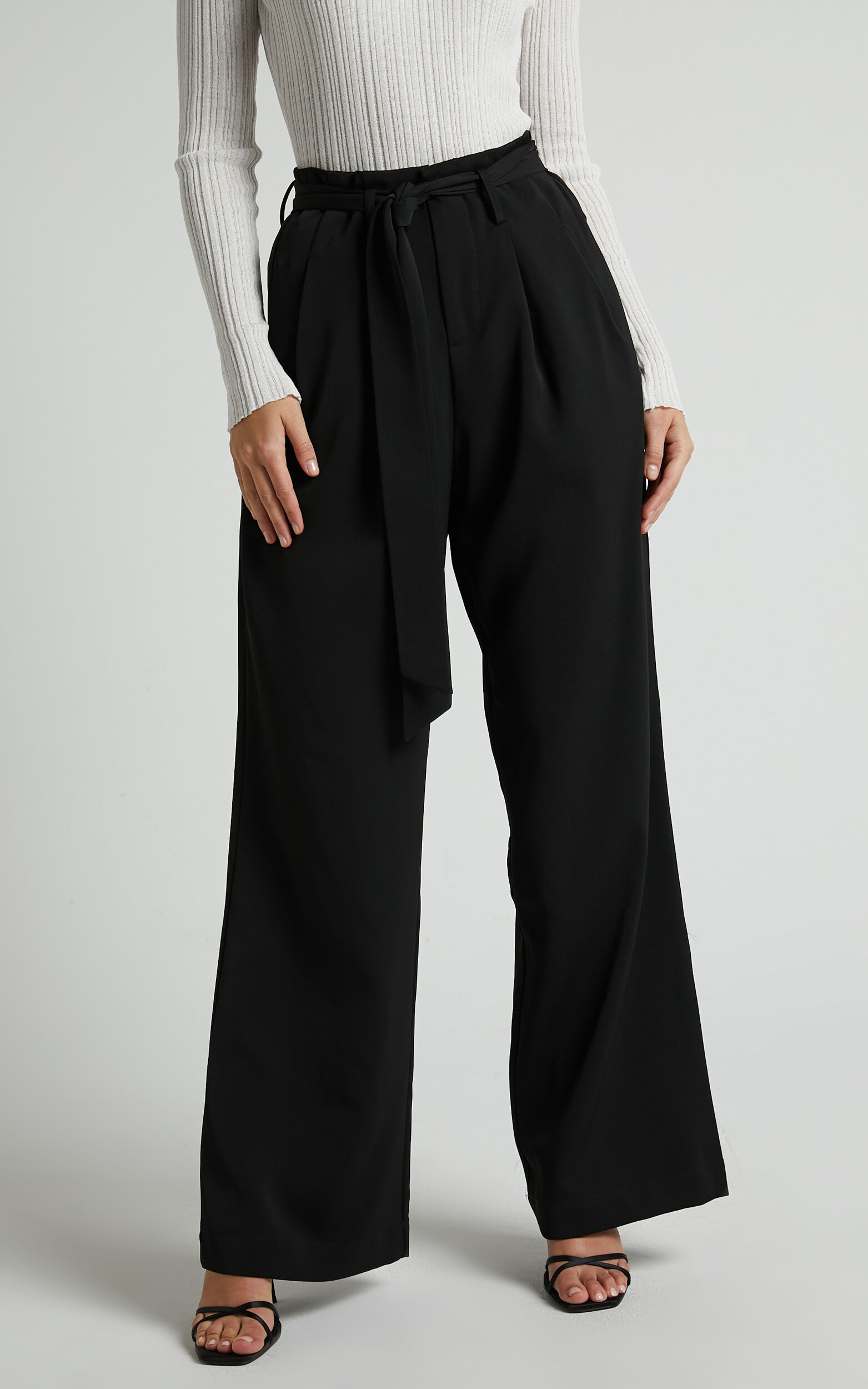 Tie new arrivals front pants
