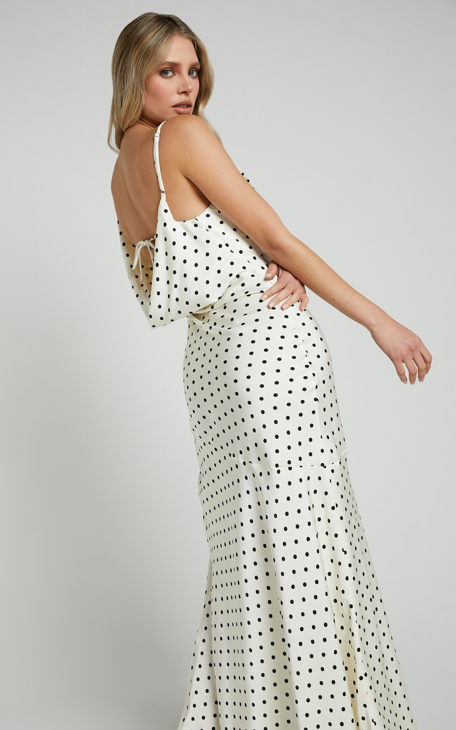 Showpo polka dot dress outlet