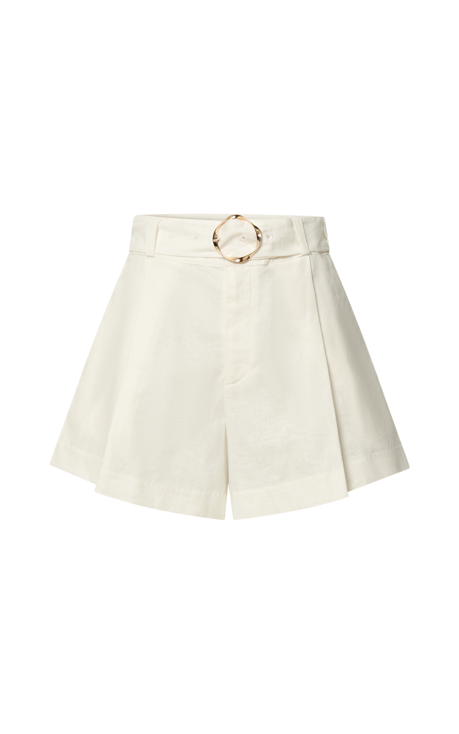 Dice Kayek tailored high-waist shorts - White