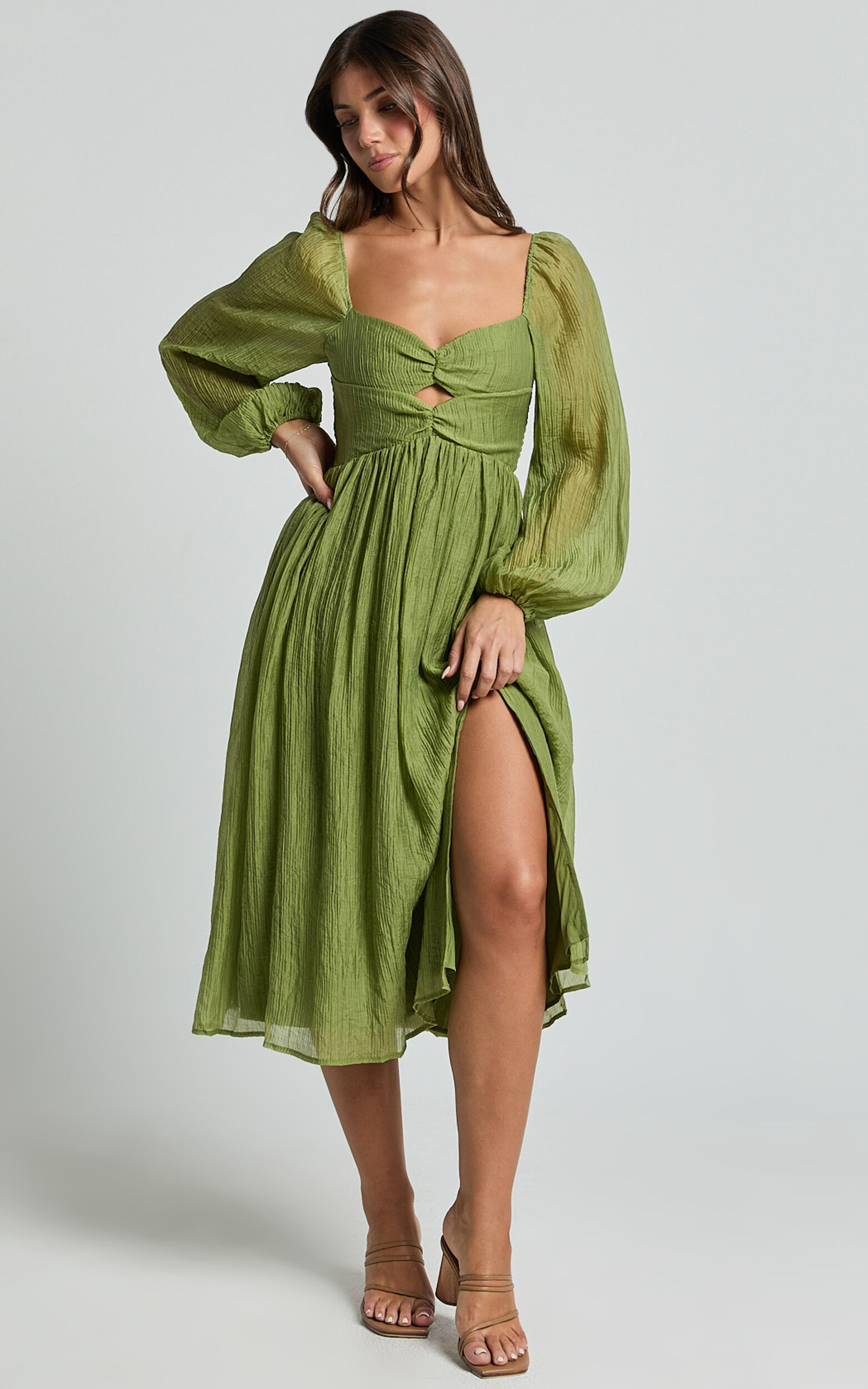 Zahara midi dress top