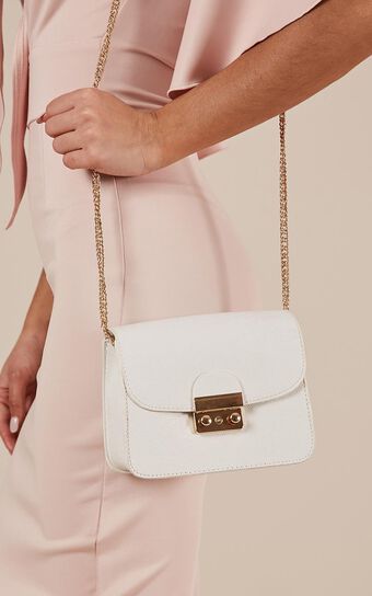 What I Want bag in white