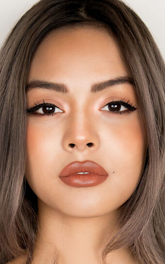 Lily May Mac Collection Lipstick in toffee taupe 