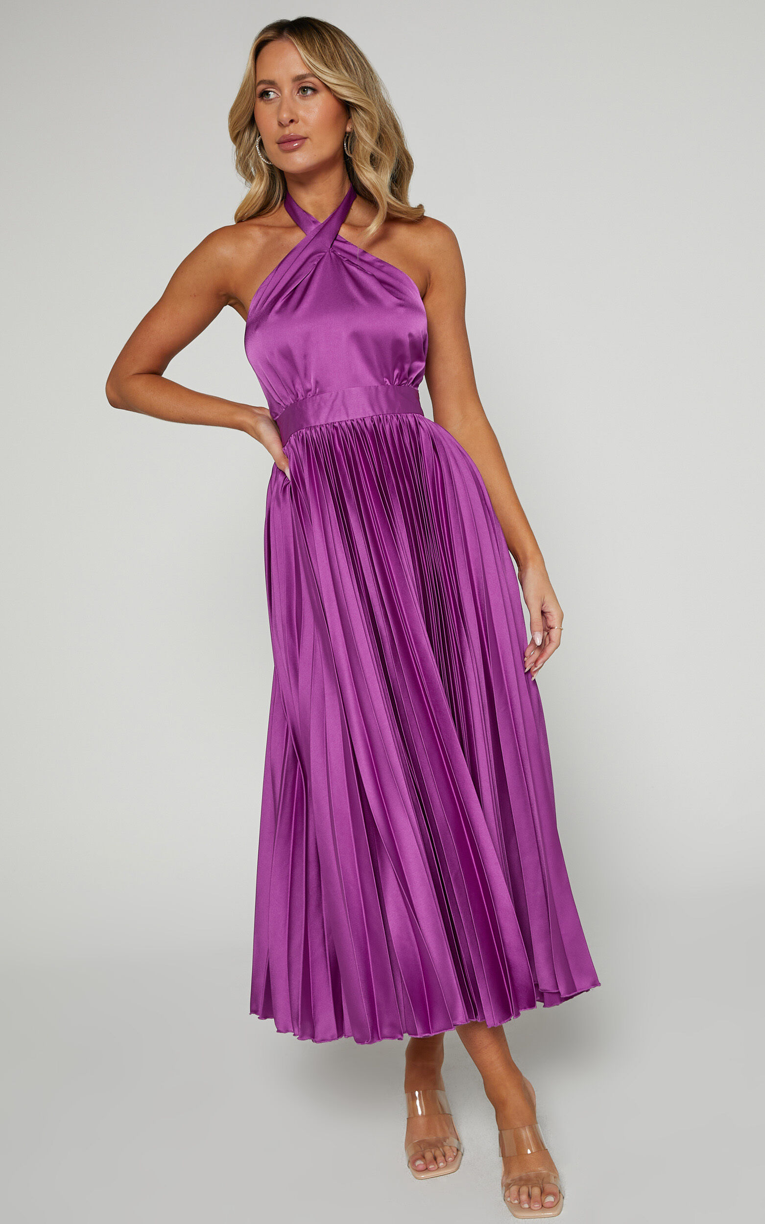 Wayf eloise store bustier midi dress
