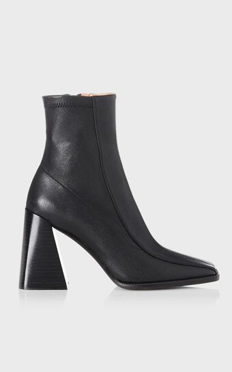 Alias Mae - Tide Boots in Black Stretch Leather