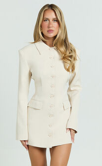 Lioness - Cheri Mini Dress in Cream