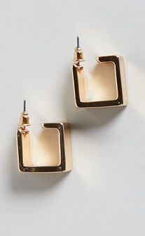 Sheela Hoop Earrings in Gold