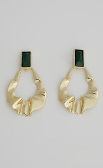 Rojane Earrings in Gold
