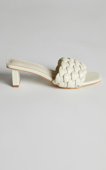 Sol Sana - Matias Mule Heels in Off White