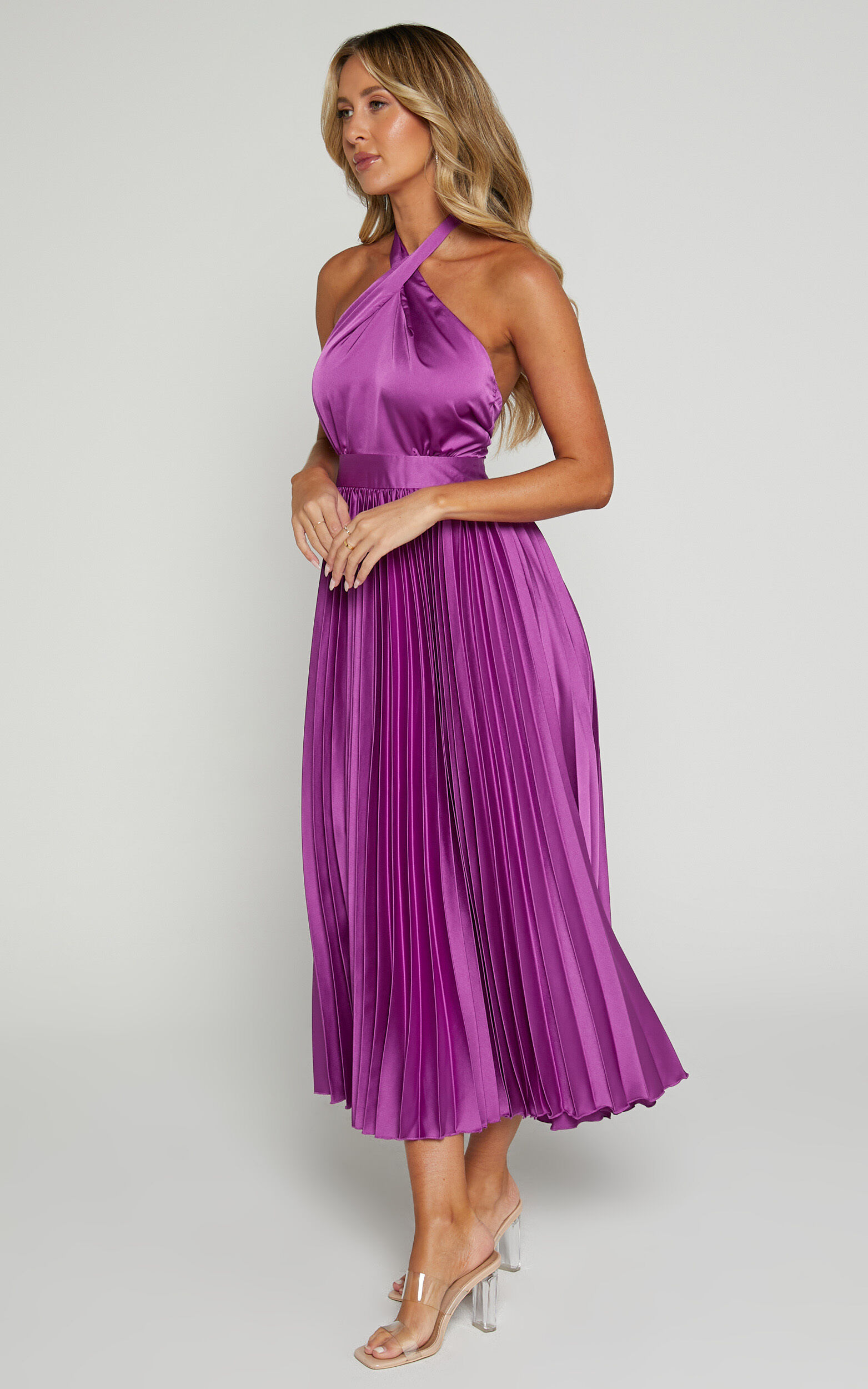 Wayf eloise store bustier midi dress